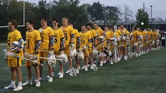 MLAX Pregame Huddle at Marist (April 29, 2023 in MAAC Tournament)