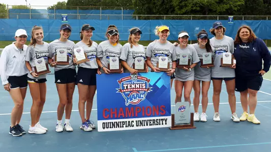 Women's Tennis 2023 MAAC Champions - Trophy Photo