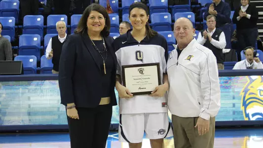 Sam Guastella celebrates 1000 points