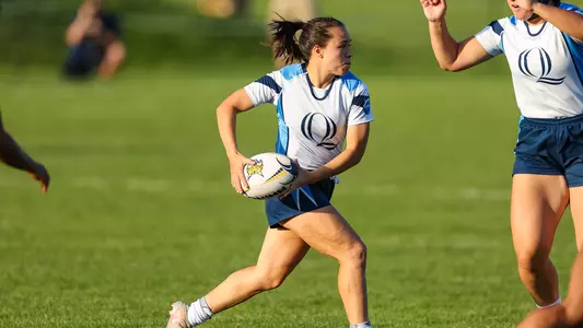 Women's Rugby in Season Opener vs. Harvard (Hamden, 2023)