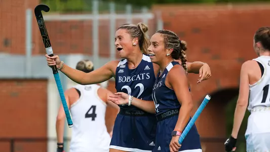 Pompeo sisters celebrate a goal