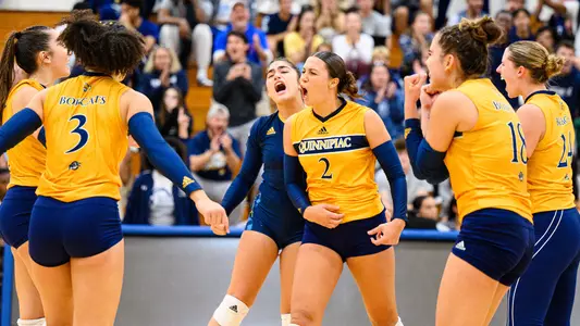 Leilani-kai Giusta celebrates a point