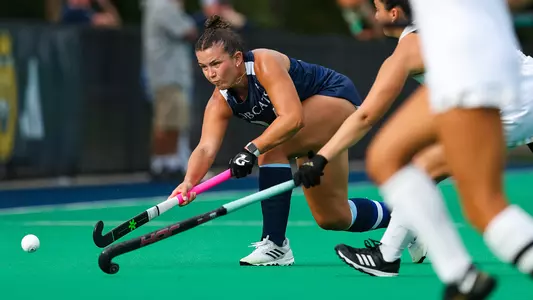 Olivia Howard sends a pass upfield