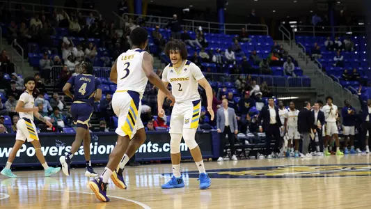 Matt Balanc and Savion Lewis Celebrate in Hamden (1/25/24)