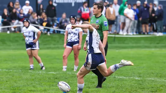 Conversion Attempt - QU Rugby 2024 in Hamden