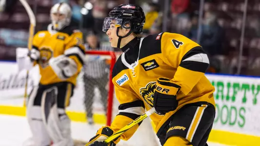 Drew Hockley with Victoria Grizzlies - Dec. 17