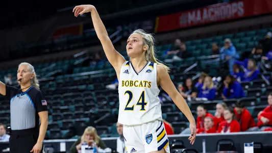Ava Sollenne at MAAC Tournament (March 12, 2024 in Atlantic City)