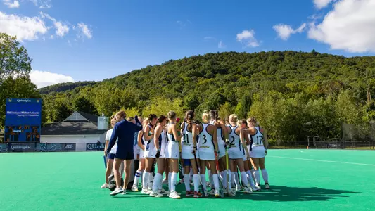 Field Hockey huddle