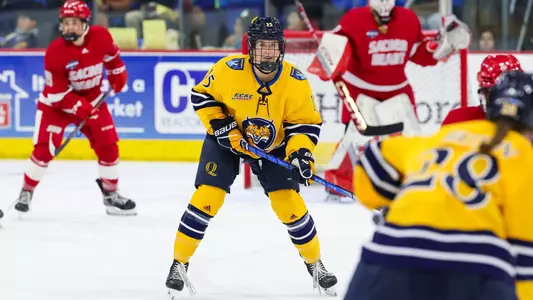 Kat Stockdale in a game against Sacred Heart (12.3.24 in Hamden, Conn.)