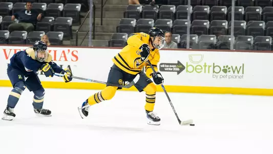 Andon Cerbone Takes a Shot Against Alaska (Oct. 10, 2025 in Tempe, Ariz.)