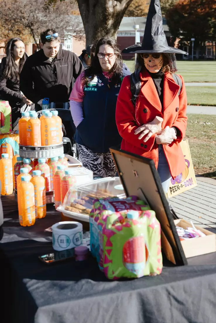 The Hamden Community Comes Together to Celebrate Boo Bash 2025, an annual event hosted by Quinnipiac University's Athletic Department and its student-athletes.