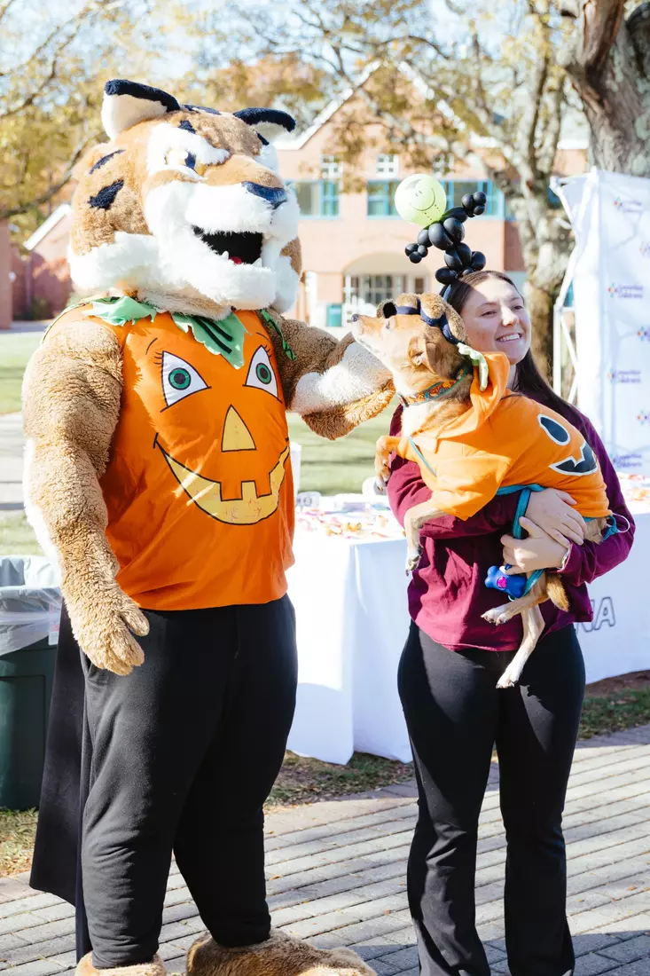 The Hamden Community Comes Together to Celebrate Boo Bash 2025, an annual event hosted by Quinnipiac University's Athletic Department and its student-athletes.
