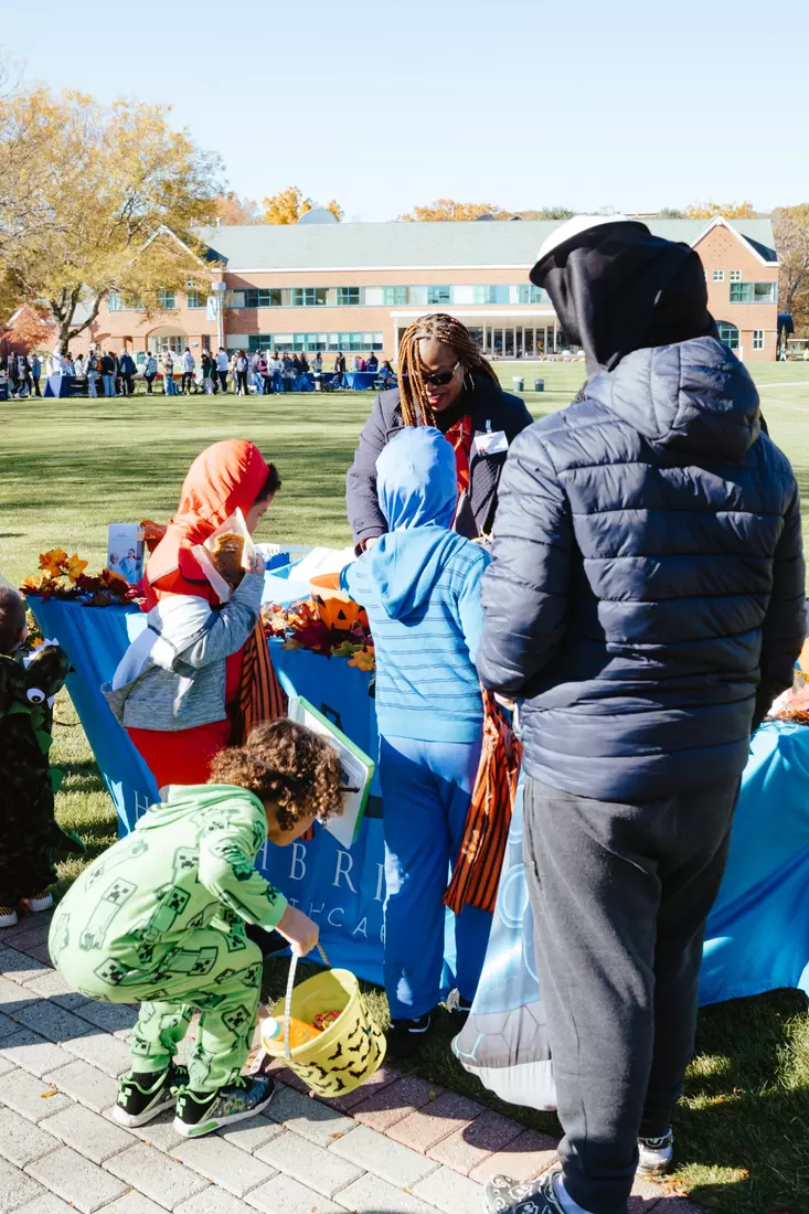 The Hamden Community Comes Together to Celebrate Boo Bash 2025, an annual event hosted by Quinnipiac University's Athletic Department and its student-athletes.