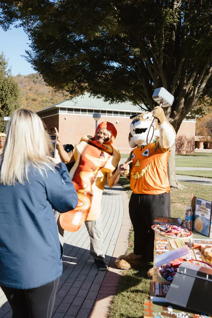 The Hamden Community Comes Together to Celebrate Boo Bash 2025, an annual event hosted by Quinnipiac University's Athletic Department and its student-athletes.
