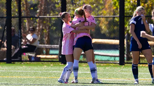 Women's Soccer Goal Celebration (Oct. 4, 2025 in Hamden, CT)