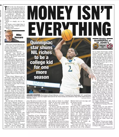 Amarri Monroe - NY Post Article 2025