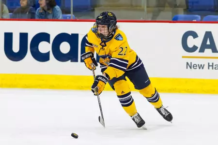Jade Barbirati skating vs Maine (9.26.25 in Hamden, CT)