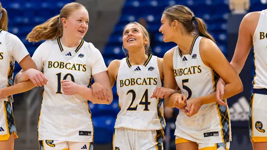 Maria Kealy, Ava Sollenne, and Paige Girardi Stand for National Anthem (Hamden, Conn.)