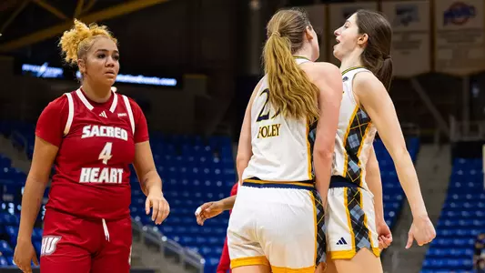 Anna Foley and Grace LaBarge Celebrate Against Sacred Heart (Feb. 13, 2025)