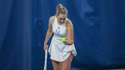 Vera Sekerina in practice at North Haven Health & Racquet (Jan. 23)