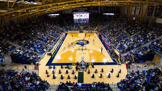 MBB Arena Shot - vs. Fairfield on ESPNU in 2024 (Hamden, CT)