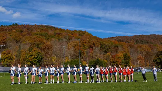 Rugby During National Anthem Fall 2024