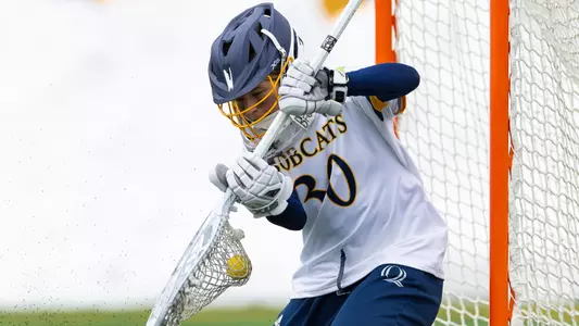 Shannon Alden Makes a Save vs. CCSU (Feb. 12, 2025 in Hamden, Conn.)