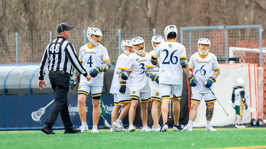 MLAX Goal Celebration (March 29, 2025 in Hamden)