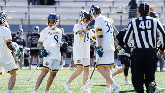 MLAX Goal Celebration vs. Bryant (2025 in Hamden, CT)