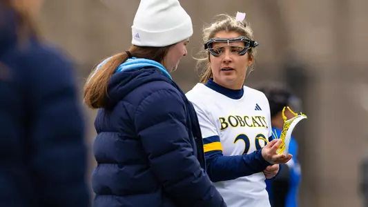 Soph Coan Talks with a Coach vs. CCSU (Feb. 12, 2025 in Hamden, Conn.)