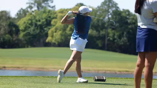 Sophia Fujita at the 2025 MAAC Championships (4.17.25 in Lake Buena Vista, Florida)