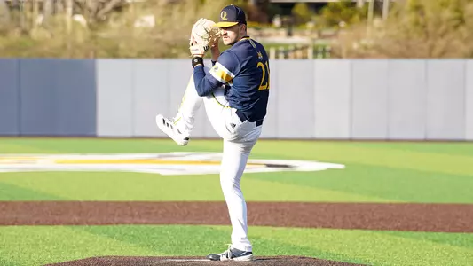 Ryan Hutchinson Delivers Pitch vs Yale (April 15th, 2025 in Hamden, Conn.)