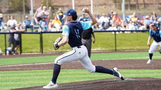 Sam Wright Pitching vs CCSU (April 19, 2025 in Hamden, Conn.)