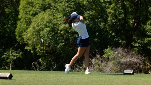 Sophia Fujita at the 2025 MAAC Championships (April 18th, 2025 in Lake Buena Vista, Florida)