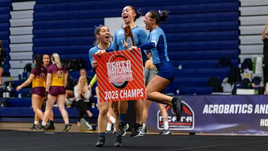 Acro Celebrates Trio Tumbling Title (April 27, 2025 in Sioux Falls, S.D.)