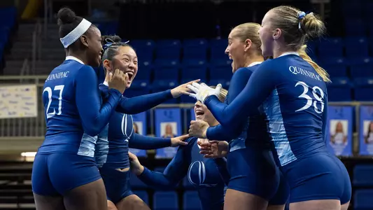 Acro Celebrates after a Heat (March 23, 2025 in Hamden, Conn.)