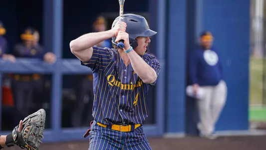 Johnny Knox at bat versus Rhode Island (March 25, 2025 in Hamden)