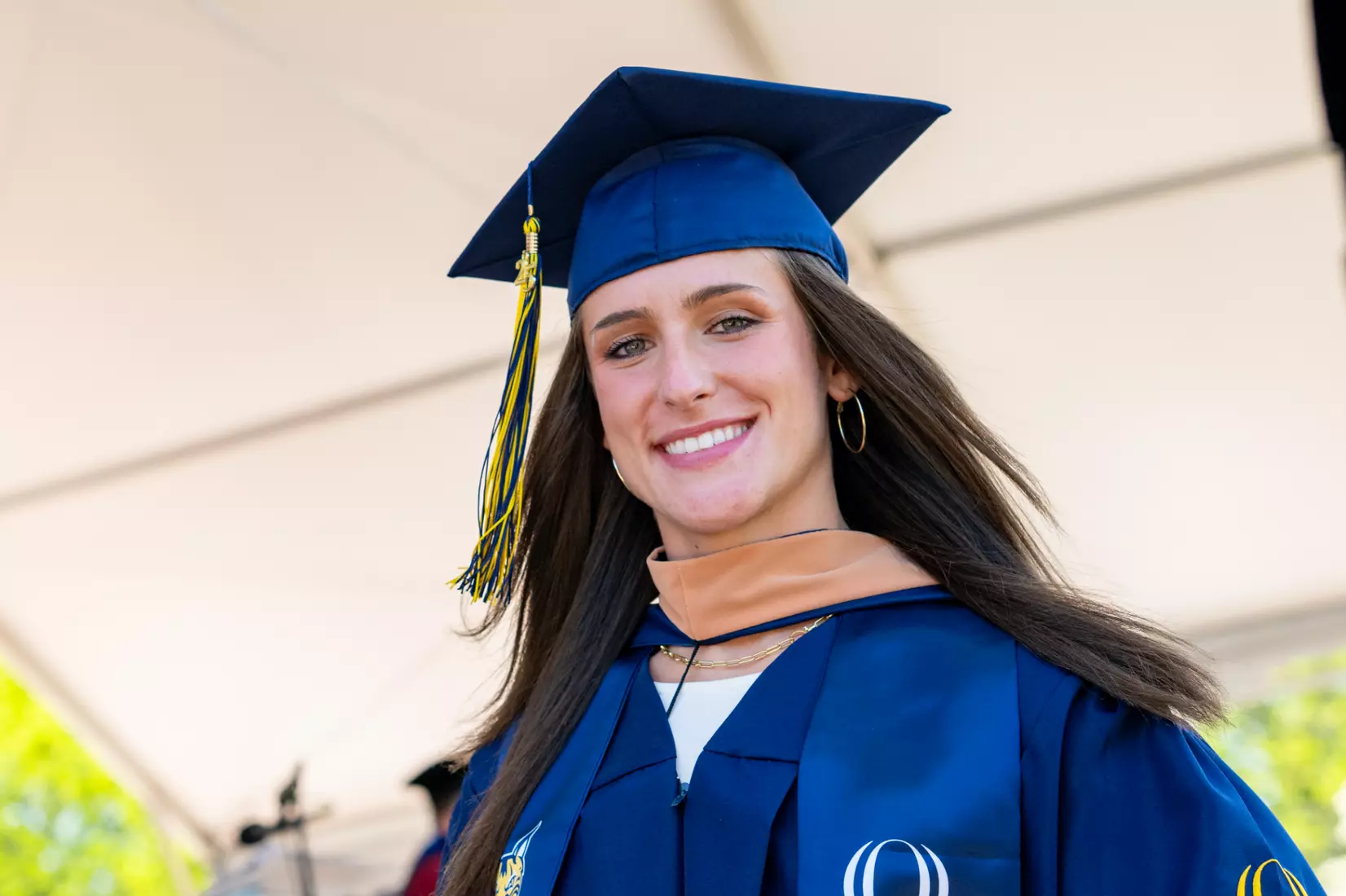 5/11/2025: Quinnipiac University School of Business and the School of Computing and Engineering attend their respective schools’ commencement ceremonies at the Mount Carmel Campus on Sunday, May 11, 2025.