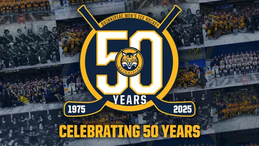 Men's Ice Hockey 50th Anniversary Header