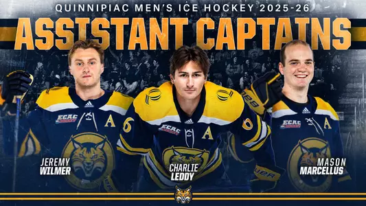 Graphic Highlighting Men's Ice Hockey's Assistant Captains
