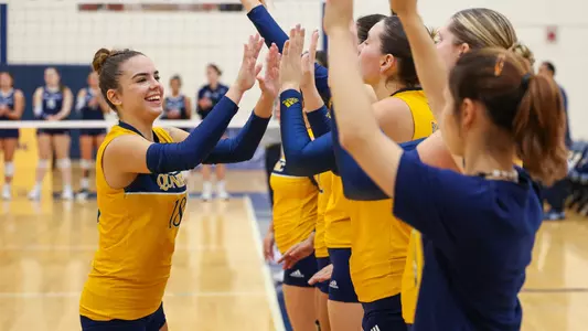 Damla Gunes Goes Through the Starters Line vs. Saint Peter's (9/29/24 in Hamden, Conn.)