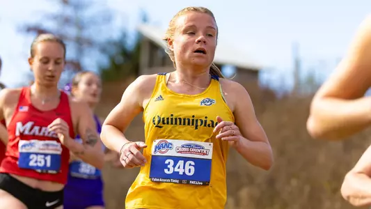 Weronika Lewna Runs at MAAC Championships (11/1/2024 in Montgomery, N.Y.)