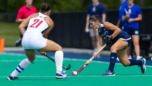 Jule Hoefer Plays the Ball Against Liberty (Sept. 19, 2025 in Hamden, Conn.)