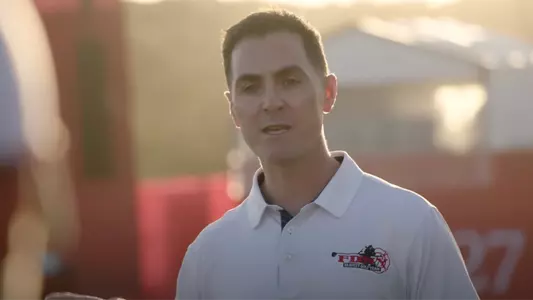 Chris Mascali '05 Speaks to Ryder Cup Team