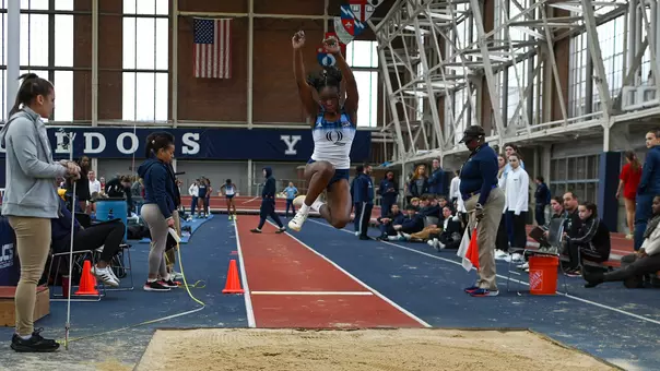 Lauren Fadairo Jumps at Yale (Dec. 7, 2025 in New Haven, Conn.)