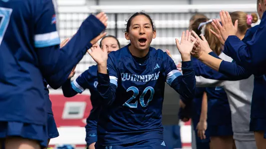 Mia Delmond Comes Through the Tunnel at Fairfield (April 4, 2025 in Fairfield, Conn.)