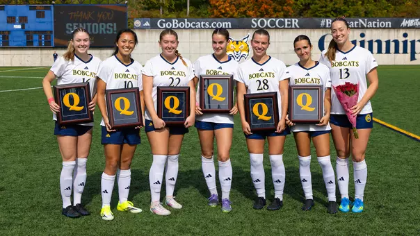 Quinnipiac Women's Soccer Senior Class (Oct. 10, 2026 in Hamden, Conn.)