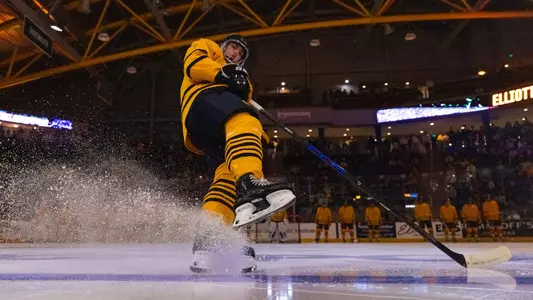 Elliott Groenewold Skates to the Blue Line (Oct. 2, 2026 in Hamden, Conn.)