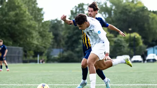 Francisco Ferreira Battles for the Ball Against New Haven