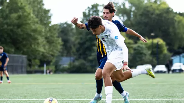 Francisco Ferreira Battles for the Ball Against New Haven